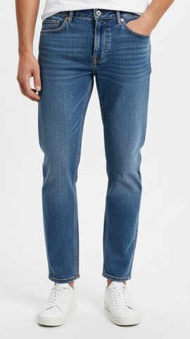 H&M MENS TAPERED REGULAR FIT JEANS