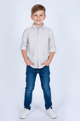 MY CHICCO KIDS CHECK SHIRT WITH POCKET