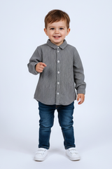 BOYS CHECKED SHIRT