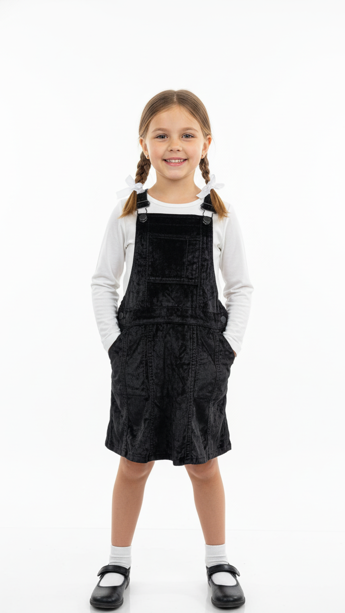 DL 1961 Girls Velvet playsuit