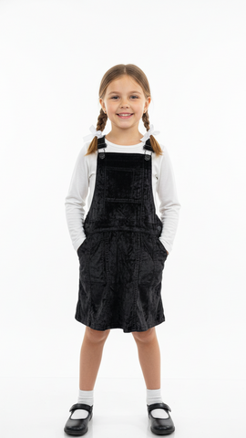DL 1961 Girls Velvet playsuit
