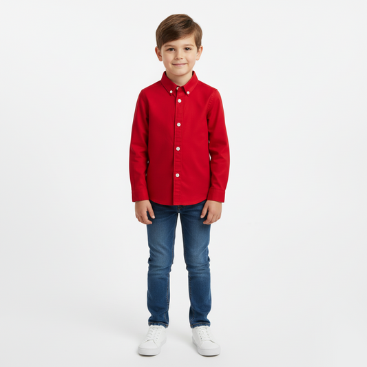 H&M BUTTON DOWN PLAIN BOY SHIRT