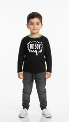 MINOTI KIDS SLUB TSHIRT AND JOGGER JEANS SET
