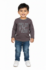 NEWBORN KIDS Long Sleeve Striped Shirt