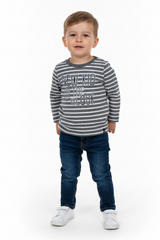NEWBORN KIDS Long Sleeve Striped Shirt