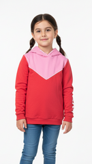ROADWEAR GIRLS TWO TONE HOODIE