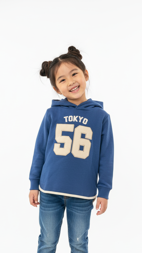 PRENATAL GIRLS TOKYO PRINTED HOODIE