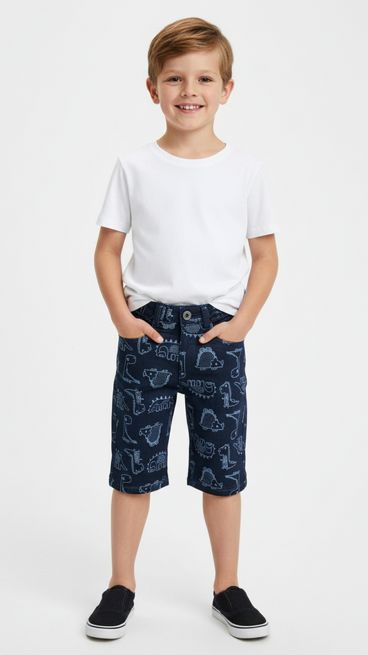 MAYORAL BOYS CREATURE PRINTED SHORT