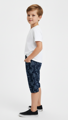 MAYORAL BOYS CREATURE PRINTED SHORT