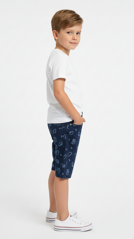 MAYORAL BOYS CREATURE PRINTED SHORT