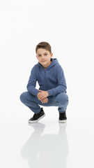 LEFTIES BOYS BASIC ZIPPED HOODIE