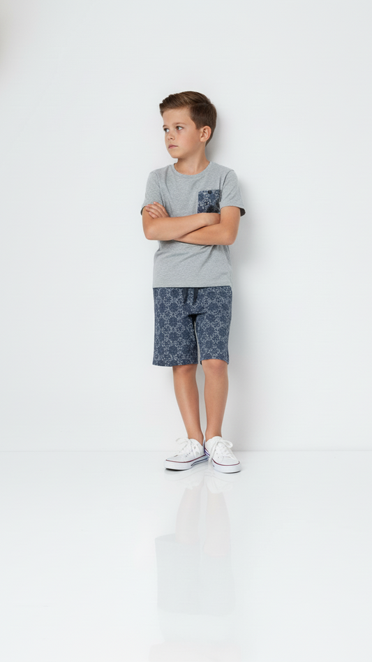 GUESS BOYS PATERNED SHORT