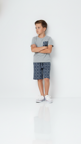 GUESS BOYS PATERNED SHORT