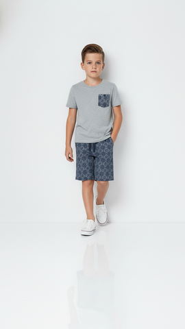 GUESS BOYS PATERNED SHORT
