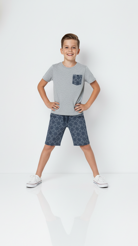 GUESS BOYS PATERNED SHORT