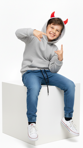 BOYS ELASTIC JOGGER JEANS