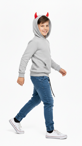 BOYS ELASTIC JOGGER JEANS