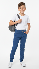 MY CHICCO  BOYS ROYAL BLUE JEANS