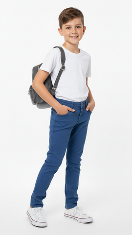 MY CHICCO  BOYS ROYAL BLUE JEANS