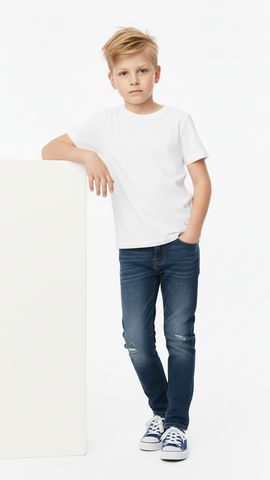 DL BOYS BRADY SLIM PLAY HOUSE DISTRESSED JEANS