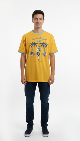 NORTH POLE MENS PRINTED T SHIRT