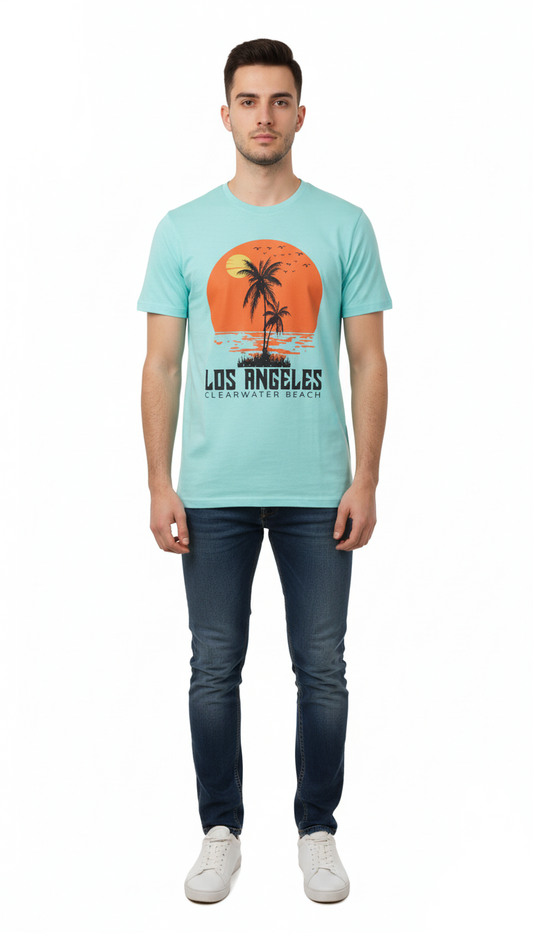 AAA CASUAL MENS GRAPHIC PRINT T SHIRT