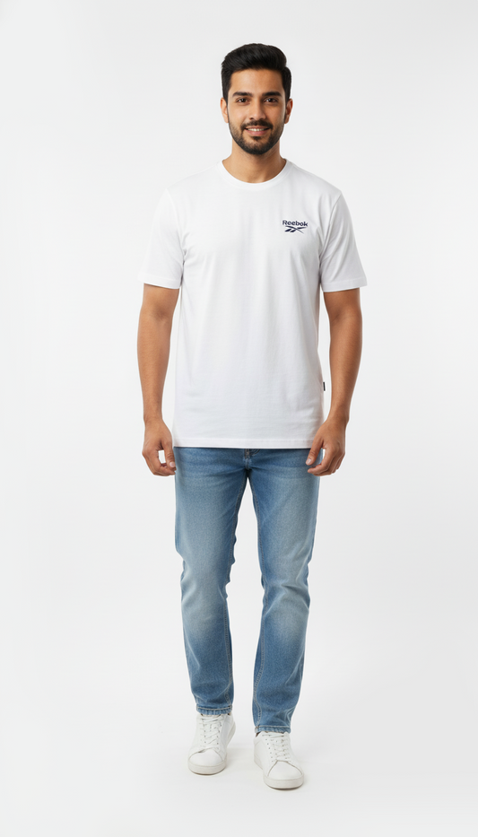 REB MEN'S BASIC CREW NECK T-SHIRT