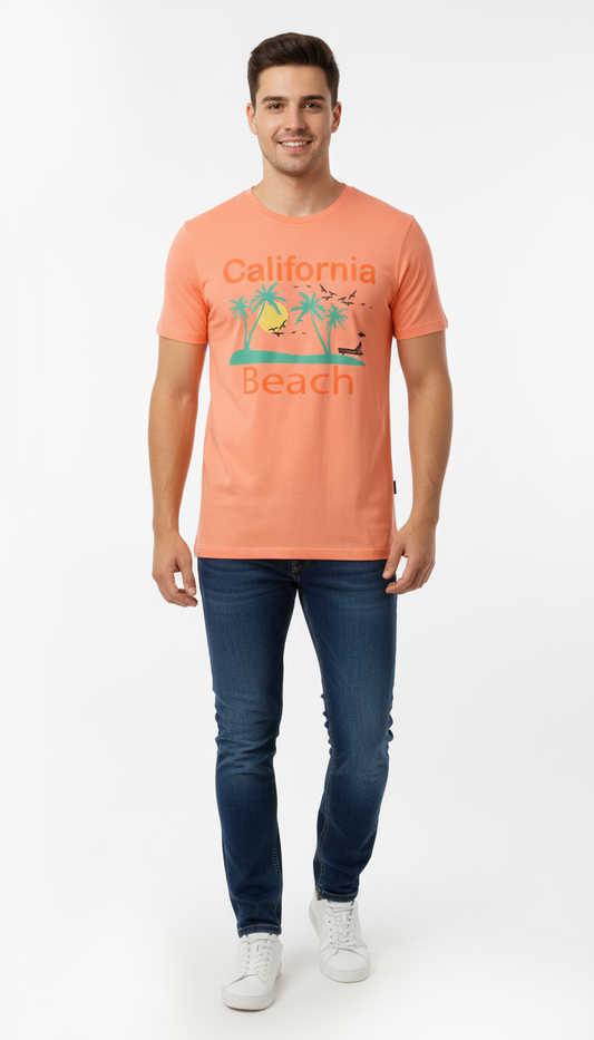 AAA CASUAL MENS GRAPHIC PRINT T SHIRT