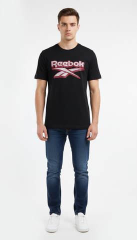 REB MEN'S PRINTED T-SHIRT