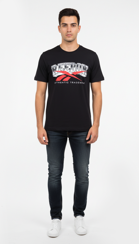 REB MEN'S PRINTED T-SHIRT