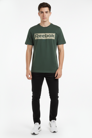 REB MEN'S LOGO PRINTED T-SHIRT