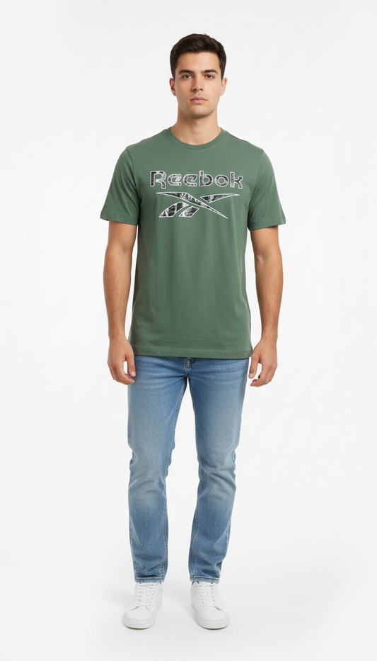 REB MEN'S PRINTED T-SHIRT