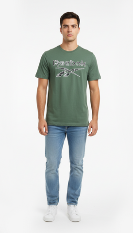 REB MEN'S PRINTED T-SHIRT