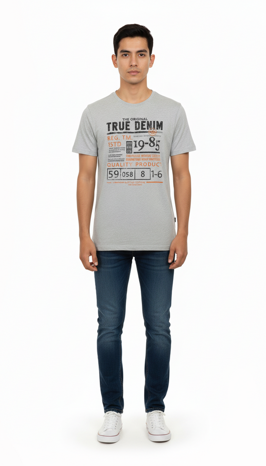 AAA CASUAL MENS GRAPHIC PRINT T SHIRT