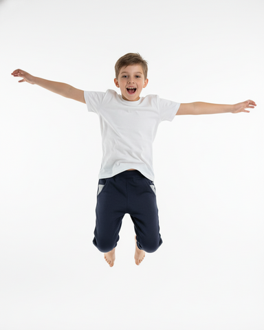 BLUE SEVEN BOYS NAVY BLUE JOGGER TROUSER