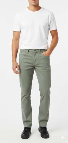 JACK&JONES MENS COTTON CHINO