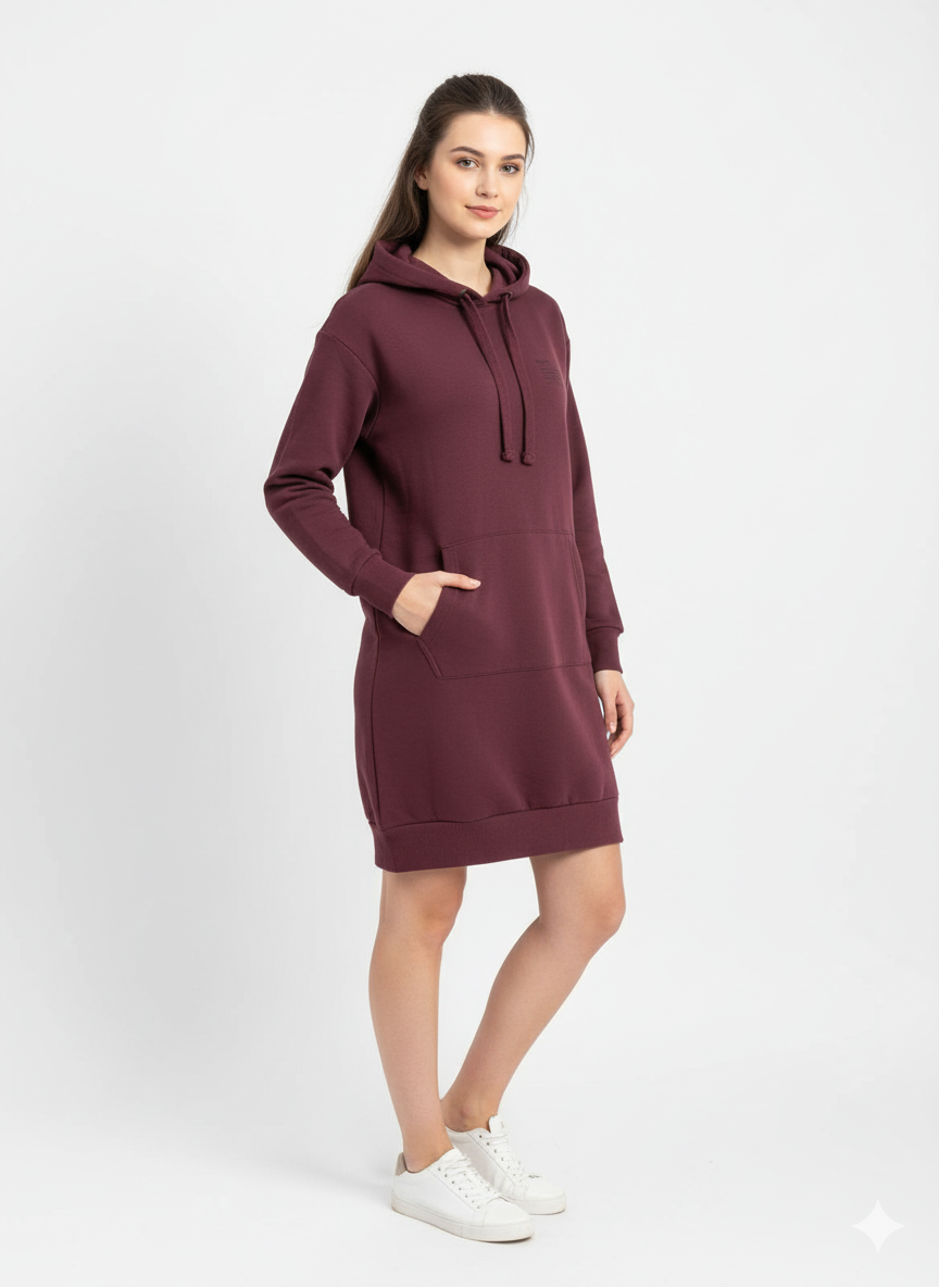 STITCH & SOUL WOMENS LONG HOODIE