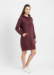 سلائی اور روح خواتین کی لمبی ہوڈی