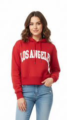 ALCOTT WOMENS LOS ANGELES  HOODIE
