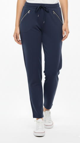 WOMENS ZIPPED POCKET TROUSER