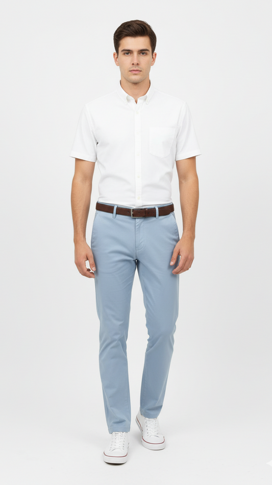 ZR MENS SKINNY FIT COTTON CHINO