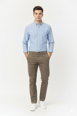 ZR MENS SKINNY FIT COTTON CHINO