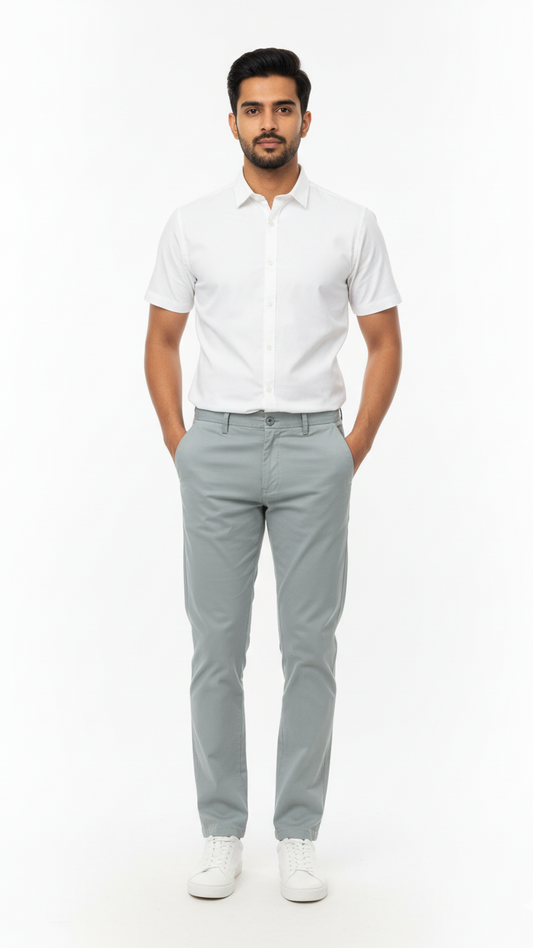 ZR MENS SKINNY FIT COTTON CHINO