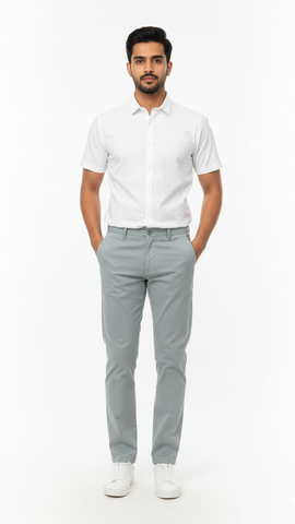 ZR MENS SKINNY FIT COTTON CHINO