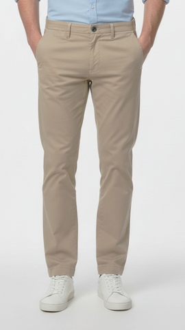 DAVID NAMAN MENS COTTON CHINO