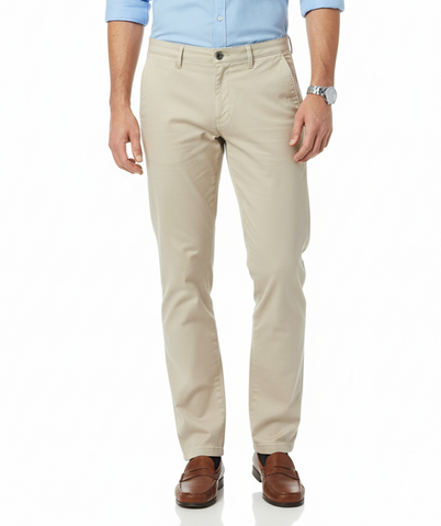 JACK&JONES MENS TEXTURED COTTON CHINO