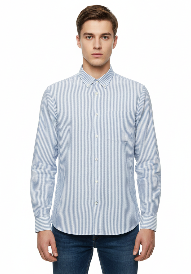 H&M MENS REGULAR FIT COUPE STANDARD SHIRT