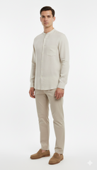 لیفٹیز مینز ماو کالر شرٹ