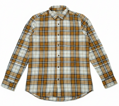 SFERA MEN REGULAR FIT FLANNEL CHECKED SHIRT