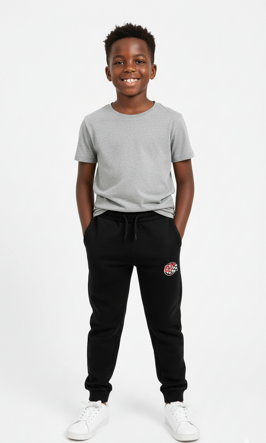 PECPO KIDS BASIC BLACK SPORTS TROUSER